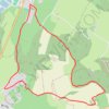 Trace GPS Course Jouy - Corny, itinéraire, parcours