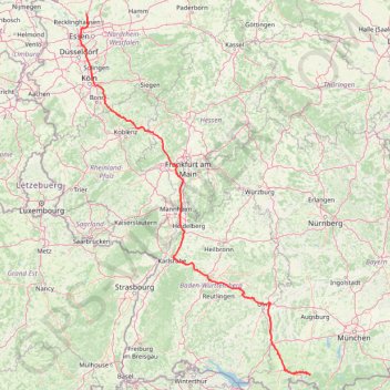 Trace GPS Track vom: 2020-06-13 07:00, itinéraire, parcours
