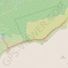 Trace GPS Ile de la Réunion - Les remparts du Piton de la Fournaise, itinéraire, parcours