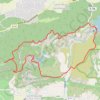 Trace GPS Circuit des lacs Zola et Bimont - Aix-en-Provence, itinéraire, parcours