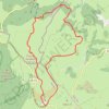 Trace GPS Aubrac - Puy de Gudette (15.3km, D+487m), itinéraire, parcours