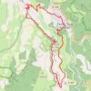 Trace GPS Le Sentier des Couronnes - Florac, itinéraire, parcours