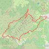 Trace GPS TUCHAN, Caune d'Ander, Padern, gorges du Verdouble, sentier Cathare- 19,2km- 710m (Sabine 16 05 21), itinéraire, parcours