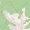 Trace GPS Col des Terres Blanches, itinéraire, parcours
