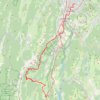 Trace GPS Monestier de Clermont - Grenoble, itinéraire, parcours