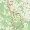 Trace GPS Au sud de Jardin (Isère), itinéraire, parcours