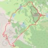 Trace GPS Peña Blanca y Corona del Mallo circular desde Piedrafita, itinéraire, parcours