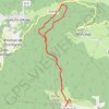 Trace GPS Col des ares - Pic du Gar, itinéraire, parcours