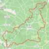 Trace GPS Montagne - lussac, itinéraire, parcours