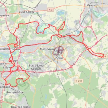 Trace GPS Grand Fond de Juillet ✊✊✊✊, itinéraire, parcours