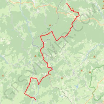 Trace GPS Athez la Rochemillay, itinéraire, parcours