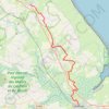 Trace GPS Le chemin aux Anglais - De Montebourg à Carentan, itinéraire, parcours