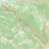Trace GPS Baronnies - La Nible, itinéraire, parcours