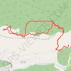 Trace GPS Andon-Circuit des Pivoines, itinéraire, parcours