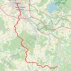 Trace GPS Troyes Les Riceys Projet, itinéraire, parcours