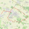 Trace GPS Rando Saint-Georges-des-Coteaux (17), itinéraire, parcours