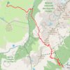 Trace GPS Moede Anterne Chamonix, itinéraire, parcours