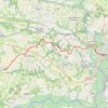 Trace GPS Redon (35600), Ille-et-Vilaine, Bretagne, France - Caden (56220), Morbihan, Bretagne, France, itinéraire, parcours