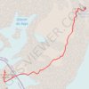 Trace GPS Mont Gioberney, itinéraire, parcours