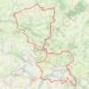 Trace GPS itineraire_la_suisse_normande, itinéraire, parcours