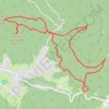 Trace GPS Col d'Anozel, itinéraire, parcours