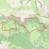 Trace GPS Gorges de l'Alzou par Rocamadour, itinéraire, parcours