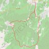 Trace GPS Combe Saint-Gervais, itinéraire, parcours