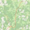 Trace GPS Saugues - La Roche, itinéraire, parcours