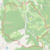 Trace GPS Puy d'Orliac - Veix, itinéraire, parcours