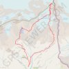 Trace GPS Epaule Nord de l'Aiguille des Glaciers, itinéraire, parcours