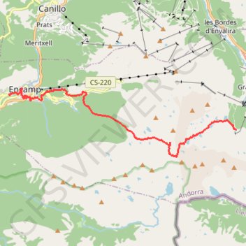 Trace GPS Traversée des Pyrénées - Étape 29, itinéraire, parcours