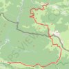Trace GPS GRT10 ( GR Transfrontalier 10) du Col de Bagargi au Paso de las Alforjas, itinéraire, parcours
