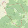 Trace GPS Randonnée Coupe-Gorge - Ruisseau de Bansat, itinéraire, parcours