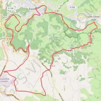 Trace GPS Trail Planner Map, itinéraire, parcours
