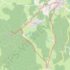Trace GPS Le Rocher de la Femme Perdue - La Chapelle-Taillefert, itinéraire, parcours