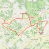Trace GPS Boucle de Bovila à Bagat-en-Quercy - Saint-Matré, itinéraire, parcours