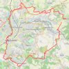 Trace GPS Rando vtt Transbrac 2017 Mornac, itinéraire, parcours