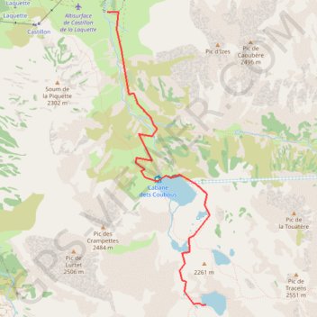 Trace GPS Day 6 Dets Coubous Valley, itinéraire, parcours