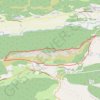 Trace GPS Tour du Bauroux - Alpes-Maritimes, itinéraire, parcours