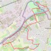 Trace GPS Ferme du Mont-Saint-Jean - Halluin, itinéraire, parcours