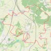 Trace GPS Montignac-Charente - VTT 50 km, itinéraire, parcours