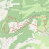 Trace GPS Circuit du Peu et de la Grotte - Doubs, itinéraire, parcours
