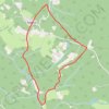 Trace GPS Meylan, balade entre pins et chênes - Pays d'Albret, itinéraire, parcours
