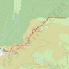 Trace GPS Crêtes du Soum de la Pène, itinéraire, parcours