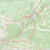 Trace GPS Le tour de la Sainte Victoire, itinéraire, parcours