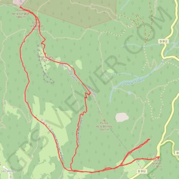Trace GPS Pointe de la Gorgeat - Mont Joigny, itinéraire, parcours