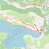 Trace GPS Les vailhés - Lac du salagou (34), itinéraire, parcours