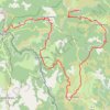 Trace GPS Tour de la Montagne Ardéchoise. De Borne (Ardèche) à La Bastide-Puylaurent (Lozère), itinéraire, parcours