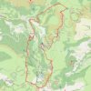 Trace GPS Les crêtes du Sancy et Col de la Croix Morand (parcours 1529030-1553498), itinéraire, parcours