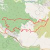 Trace GPS Gemenos - Les Nègles - Mont Cruvelier, itinéraire, parcours